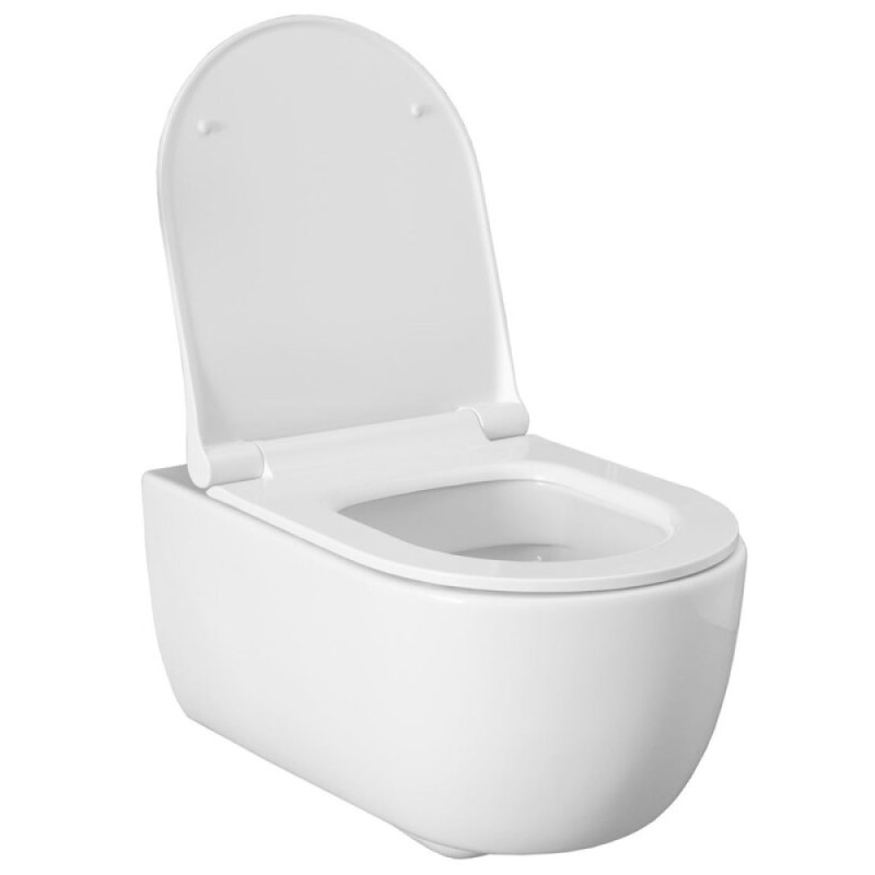 Подвесной унитаз Allen Brau Priority 36 x 54 см, безободковый, белый, 4.31001.20