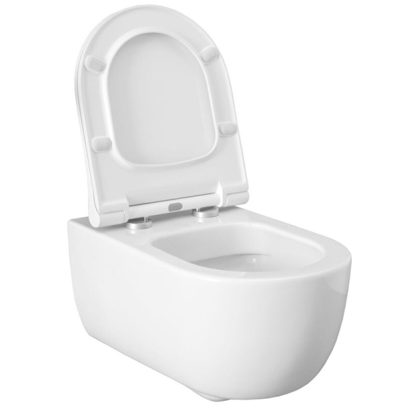 Подвесной унитаз Allen Brau Priority 36 x 54 см, безободковый, белый, 4.31001.20