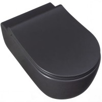 Подвесной унитаз Allen Brau Priority 4.31001.AN 36 x 54 см, безободковый, антрацит