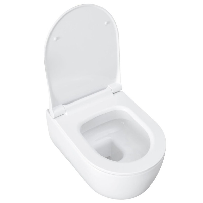 Подвесной унитаз Allen Brau Priority 4.31002.20 2 36 x 49 см, безободковый, белый