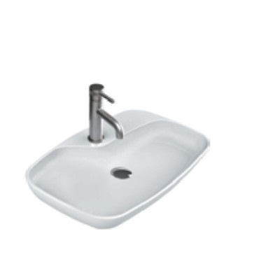 Раковина Allen Brau Liberty 2, 70 см, керамика, цвет белый матовый, 4.32011.21