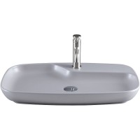 Раковина Allen Brau Liberty 2, 70 см, керамика, цвет антрацит, 4.32011.AN