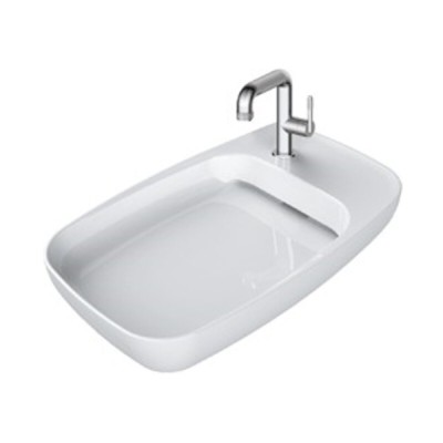 Раковина Allen Brau Liberty 2, 70 см, керамика, цвет белый, 4.32012.20