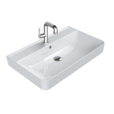 Раковина Allen Brau Liberty 2, 60 см, керамика, цвет белый, 4.32013.20