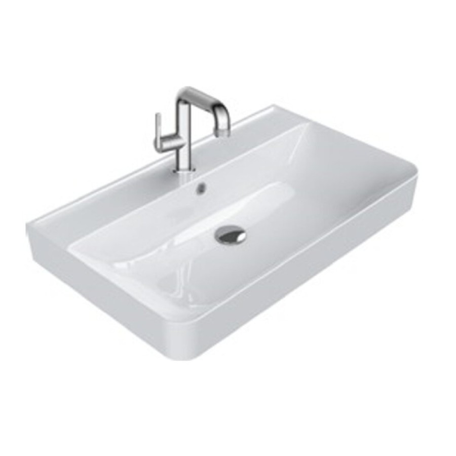 Раковина Allen Brau Liberty 2, 60 см, керамика, цвет белый, 4.32013.20