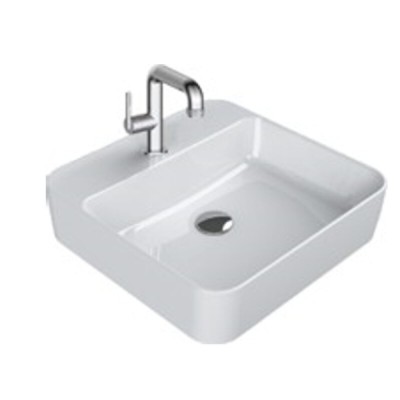 Раковина Allen Brau Liberty 2, 50 см, керамика, цвет белый, 4.32014.20