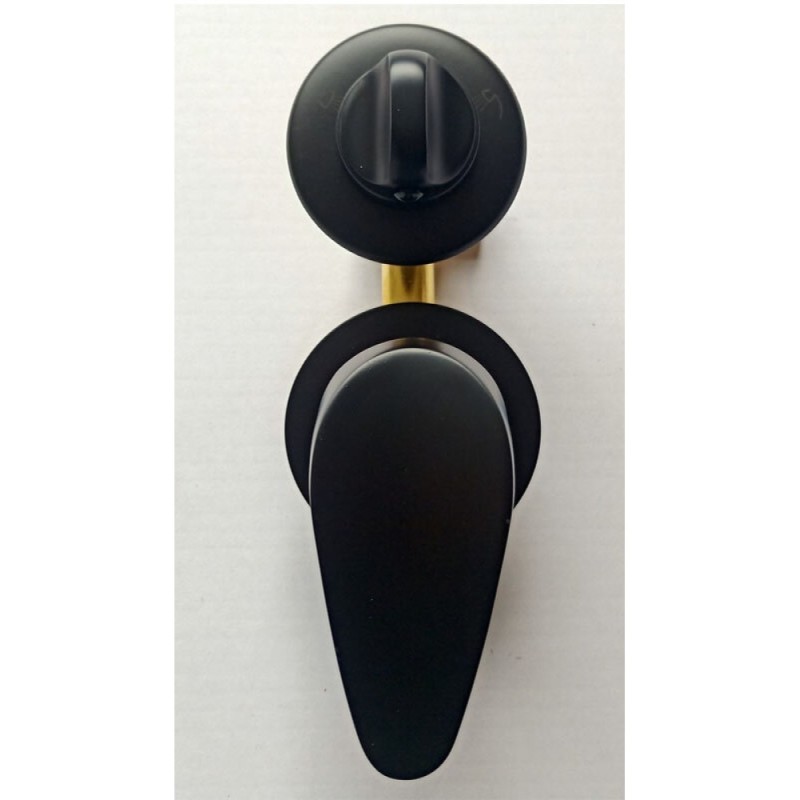 Душевая кабина Frank F400 Black без крыши, 100 x 100 см, низкий поддон, стекла прозрачные, профиль черный, 400004