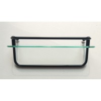 Душевая кабина Frank F400 Black без крыши, 100 x 100 см, низкий поддон, стекла прозрачные, профиль черный, 400004