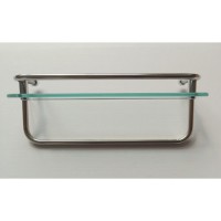 Душевая кабина Frank F400 White без крыши, 100 x 100 см, низкий поддон, стекла прозрачные, профиль белый, 4000404