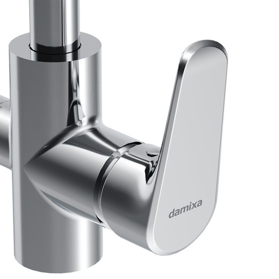 Смеситель для кухни Damixa Merkur 400730000, с каналом питьевой воды, хром