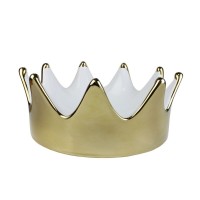 Раковина-чаша Bronze de Luxe Queen Дизайнерские 4042WG раковины, 40 см, керамика, цвет белый/золото