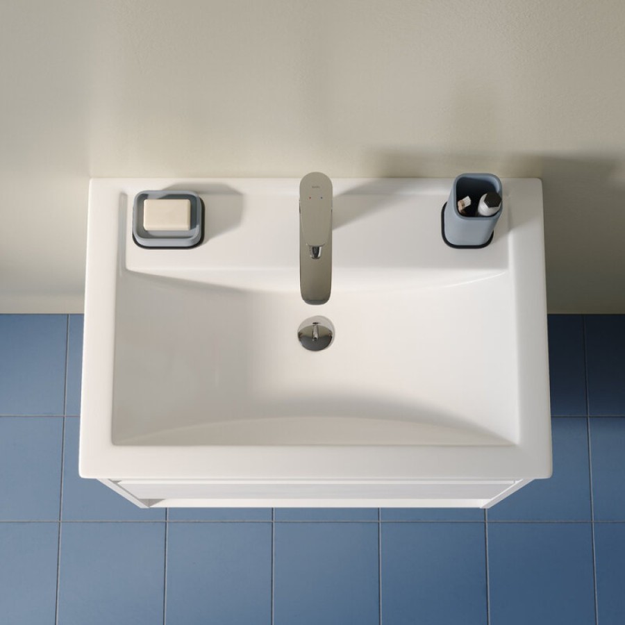 Раковина Iddis Optima Home 4076000i28, 60 см, фарфор, белый