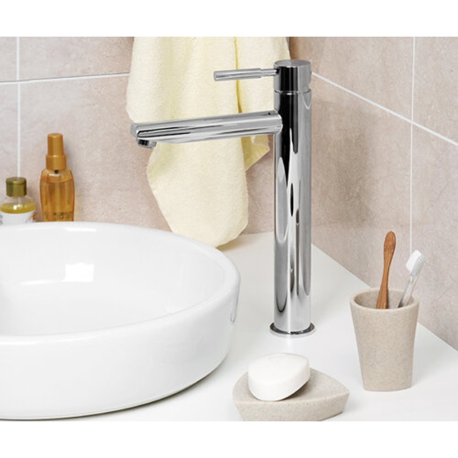Смеситель WasserKRAFT 4103H для раковины, высокий, хром