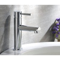 Смеситель WasserKRAFT 4104 для раковины, картридж Ø 25 mm, хром
