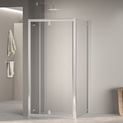 Душевой уголок RGW Passage PA-32 NEW (PA-02 NEW + Z-050-1) 41083277-011, 70 х 70 см, стекло прозрачное, профиль хром