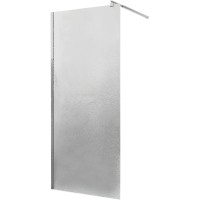 Душевая стенка RGW WA-02 Walk In, 70 см, стекло рифленое, профиль хром, 411002107-41