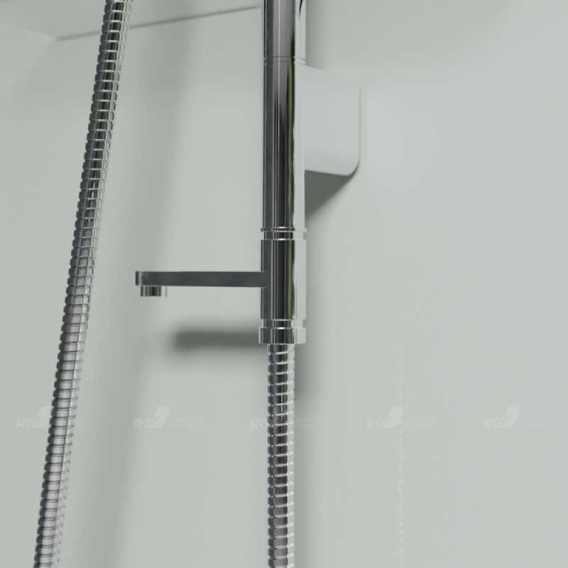 Душевая кабина RGW AN-207, 70 x 70 см, профиль белый, 411320777-95