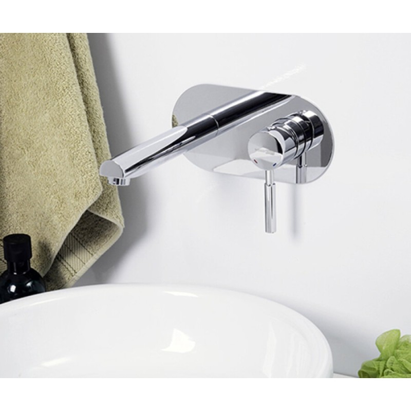 Смеситель скрытого монтажа WasserKRAFT 4130 для раковины, хром