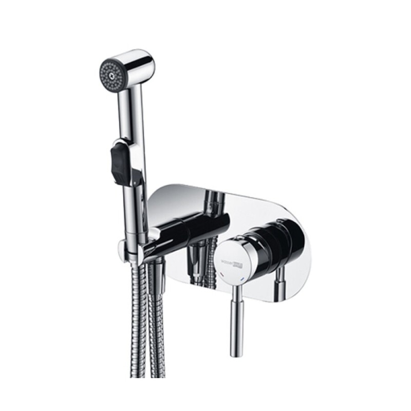 Гигиенический душ WasserKRAFT, 4138, со смесителем, хром