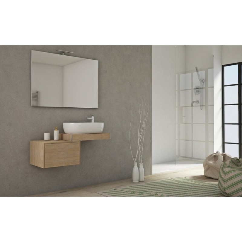 Столешница Cezares Tavolone, 41583, 120 х 43 см, цвет Rovere tabacco