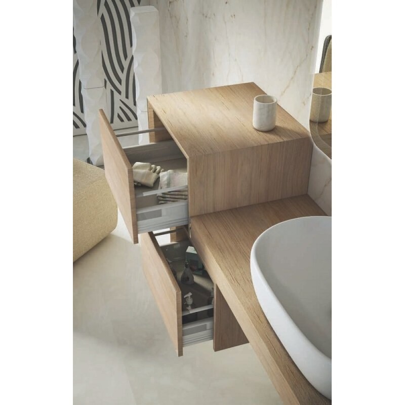 Столешница Cezares Tavolone, 41583, 120 х 43 см, цвет Rovere tabacco
