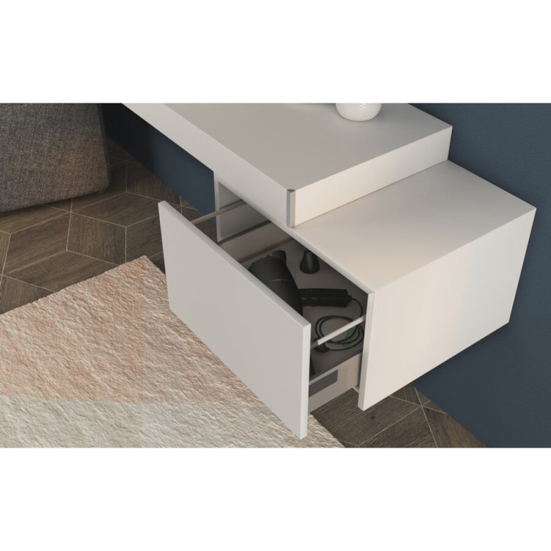 Консоль Cezares Tavolone 41785, 90 см, подвесная, bianco opaco