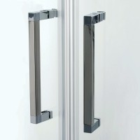 Душевой уголок WasserKRAFT Main 41S01, 90 х 90 см, стекло прозрачное, профиль хром