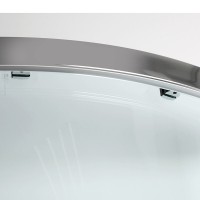 Душевой уголок WasserKRAFT Main 41S01, 90 х 90 см, стекло прозрачное, профиль хром