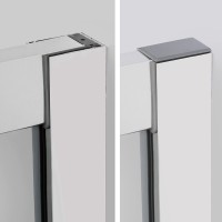 Душевой уголок WasserKRAFT Main 41S01, 90 х 90 см, стекло прозрачное, профиль хром