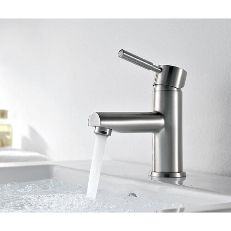 Смеситель WasserKRAFT WERN 4203 для раковины, матовый хром