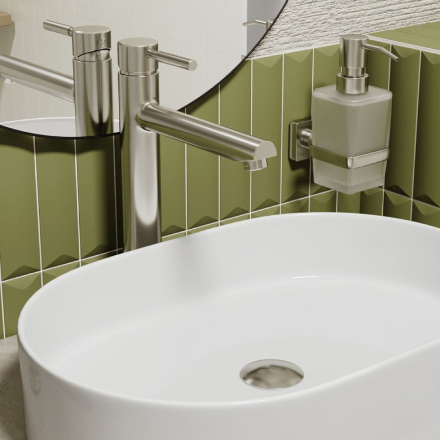 Смеситель для раковины WasserKRAFT Wern 4203H, никель