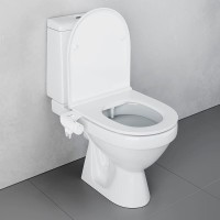 Унитаз-компакт Damixa Origin Evo 2, 421788607SC, с приставкой биде, крышка микролифт