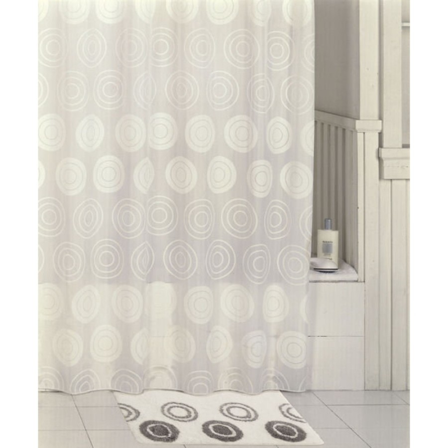Штора для ванной Iddis Chequers 432P20RI11 White