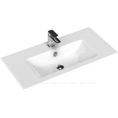 Раковина Aquanet Sanovit Practico 44080, 80 см, цвет белый