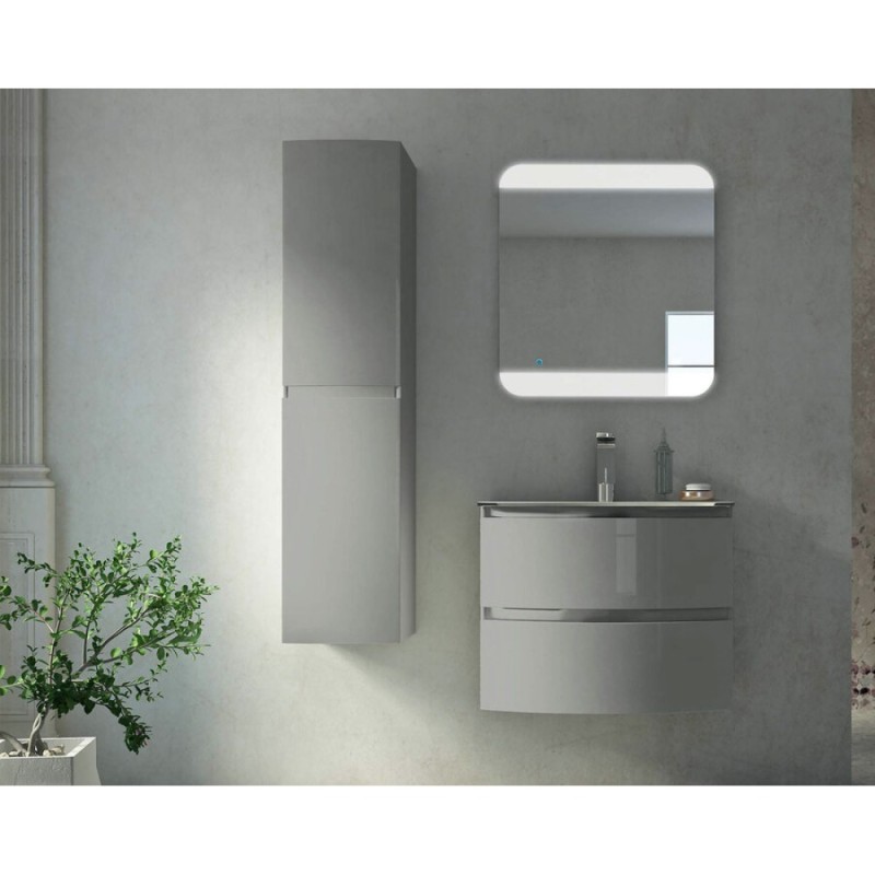 Тумба под раковину Cezares Vague 44220 69 см подвесная, цвет bianco lucido