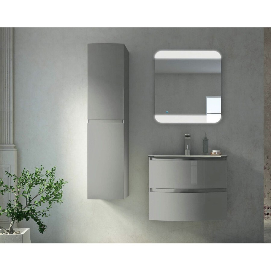Тумба под раковину Cezares Vague 44220 69 см подвесная, цвет bianco lucido