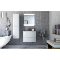 Тумба под раковину Cezares Vague 44220 69 см подвесная, цвет bianco lucido