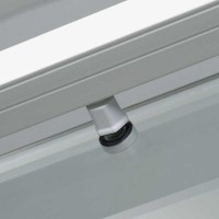Душевой уголок WasserKRAFT Rhin 44S19, 100 х 100 см, стекло прозрачное, профиль белый
