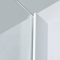Душевой уголок WasserKRAFT Rhin 44S19, 100 х 100 см, стекло прозрачное, профиль белый