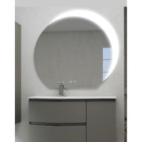 Зеркало Cezares 45010 108x100 см настенное с подсветкой, Bluetooth