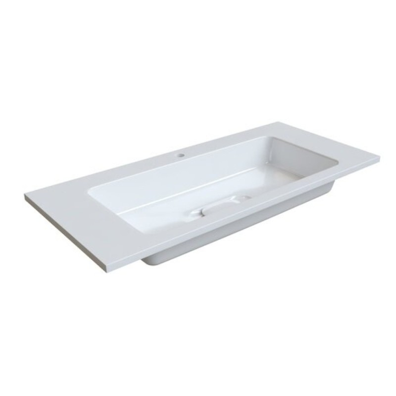 Раковина Iddis Optima Home 4501000i28 100 см, белый