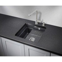Кухонная мойка Granula Kitchen Space 45 см, шварц