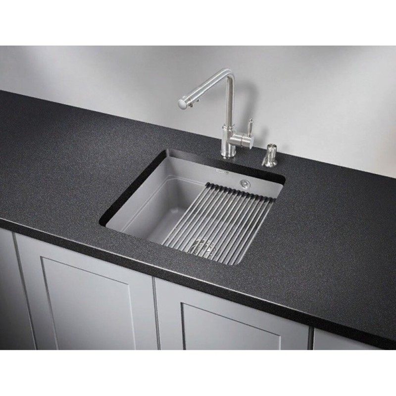 Кухонная мойка Granula Kitchen Space 45 см, алюминиум