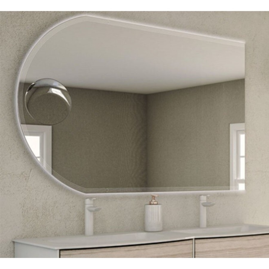 Зеркало Cezares 45030 120x80 см настенное с подсветкой