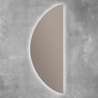 Зеркало Cezares со встроенной подсветкой LED RGB, 30 x 80 см, бронзированное, 45031