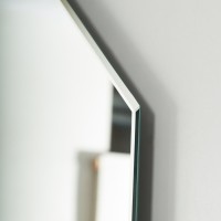 Зеркало Cezares со встроенной LED подсветкой, 60 x 60 см, белое, 45078