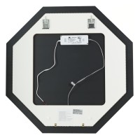 Зеркало Cezares со встроенной LED подсветкой, 80 x 80 см, белое, 45079