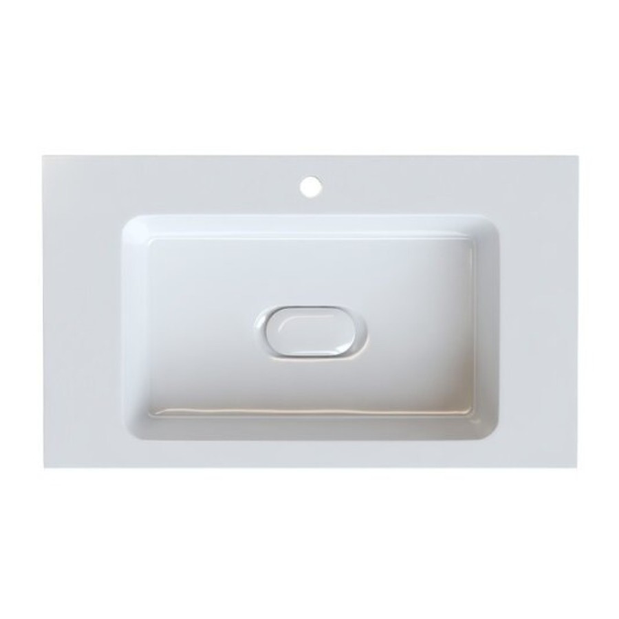 Раковина Iddis Optima Home 4508000i28 80 см, белый