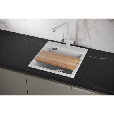 Кухонная мойка Granula Estetica ES-4701 4701, Арктик, арктик (белый)