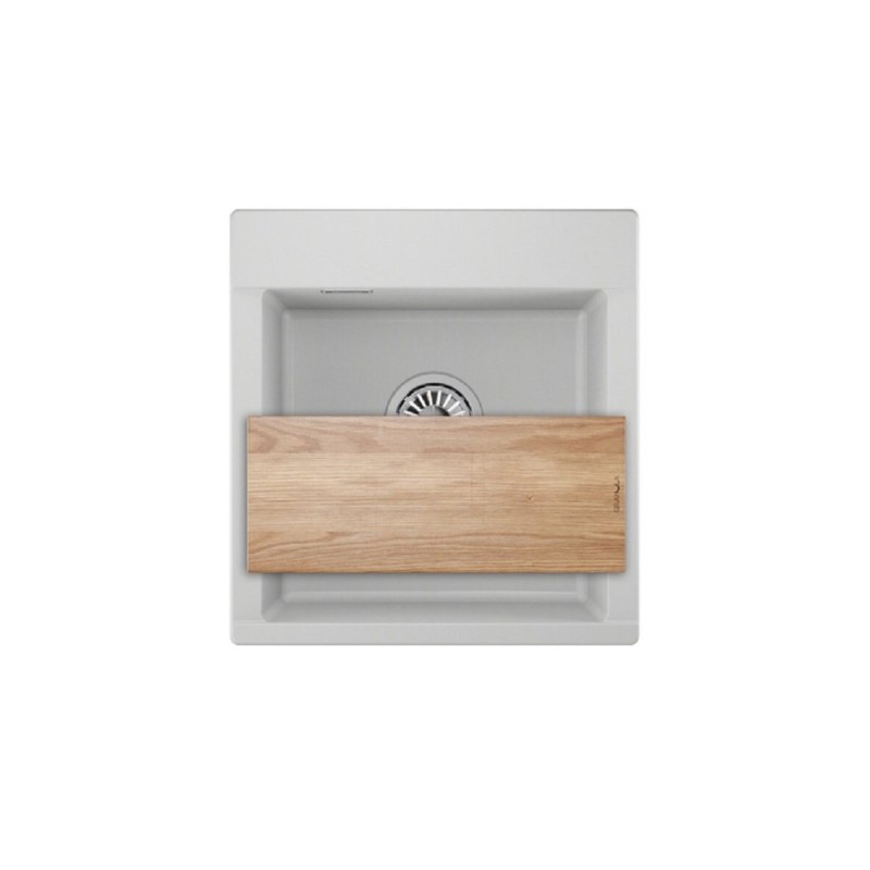Кухонная мойка Granula Estetica ES-4701 4701, Арктик, арктик (белый)